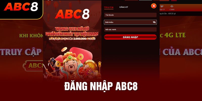 Đăng nhập ABC8 mới nhất