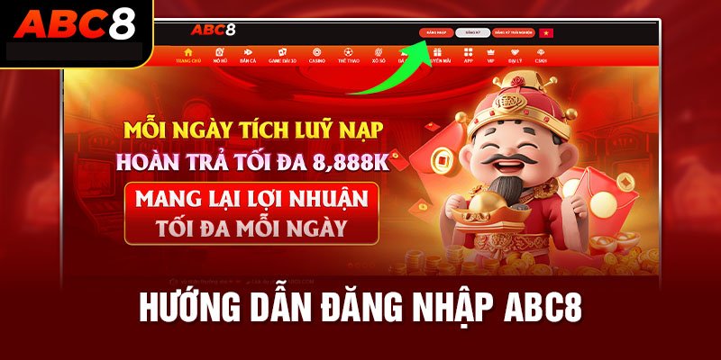 Hướng dẫn cách đăng nhập ABC8